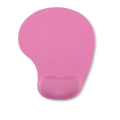 Mouse Pad con Gel 19 x 23 cm en blister Rosa