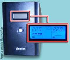 UPS 3500VA Atomlux con display - AHP Insumos