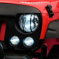 Auto Eléctrico tipo Jeep para Niño 12V 45w rojo con control remoto - AHP Insumos