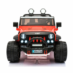 Auto Eléctrico tipo Jeep para Niño 12V 45w rojo con control remoto - comprar online