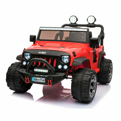 Auto Eléctrico tipo Jeep para Niño 12V 45w rojo con control remoto en internet