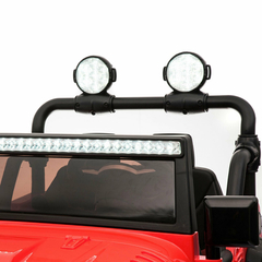 Auto Eléctrico tipo Jeep para Niño 12V 45w rojo con control remoto - AHP Insumos
