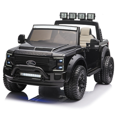 Camioneta Eléctrica Ford F-450 para niño 24v RAEI-0004 negra