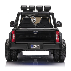 Camioneta Eléctrica Ford F-450 para niño 24v RAEI-0004 negra - AHP Insumos