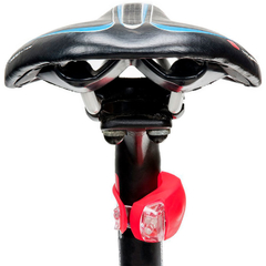 Set de 2 Luces Led con Silicona Blanca y Roja para bicicleta Kuest - AHP Insumos