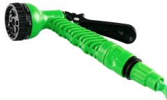 Manguera expandible de latex 23 m Kushiro con Pistola de 7 Funciones