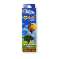 Tinta Sublimacion Global Magenta botella 100cc con pico dosificador