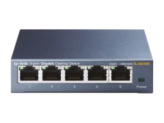 TL-SG105 Switch para sobremesa con 5 puertos a 10/100/1000 Mbps