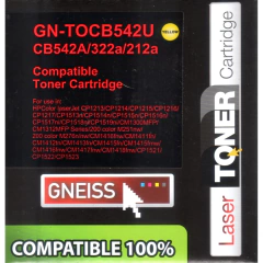 Toner Gneiss HP CB542U Amarillo - comprar online