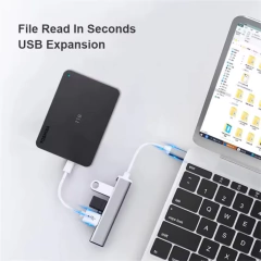 Hub Tipo C a 1 USB 3.0 + 3 USB 2.0 - tienda online