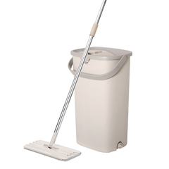 Limpiador Mopa Plano con Balde escurridor y lavado Vonne VMOP-04