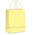Sacola de Papel Liso Amarelo Bebe (G) - UN.