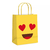 Sacola de Papel Emoticons Amarelo (P) - UN.