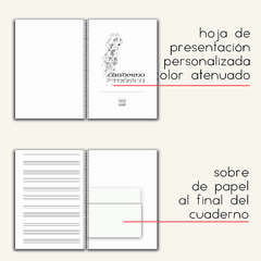 Cuaderno Pentagramado - A4 - DOBLE TAPA - PERSONALIZADO - 60 Hojas en internet