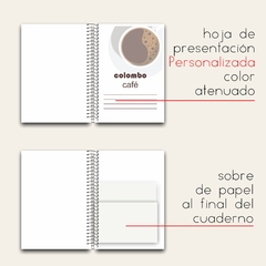 LIBRETA A6 - PERSONALIZADA - 100 HOJAS - G+U Papelería con Diseño