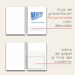 LIBRETA A6 - PERSONALIZADA - 150 HOJAS - G+U Papelería con Diseño