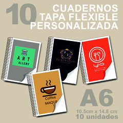 Libretas A6 Flexibles Personalizadas