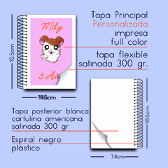 CUADERNO FLEXIBLE A7 - PERSONALIZADO - PACK 100 unid. - comprar online