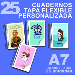 Libretas A7 Flexibles Personalizads