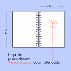 CUADERNO FLEXIBLE A7 - PERSONALIZADO - PACK 100 unid. en internet