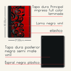 Cuaderno Pentagramado - A4 - 60 HOJAS - comprar online