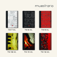 Imagen de Cuaderno Pentagramado - A4 - 60 HOJAS