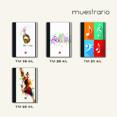 Cuaderno Pentagramado - A4 - 60 HOJAS - comprar online