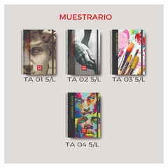 CUADERNO DE ARTE - A5 - PERSONALIZADO - 50 HOJAS - tienda online