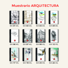 CUADERNO A4 COLECCIÓN - DISEÑOS VARIADOS - 100 HOJAS - G+U Papelería con Diseño