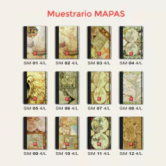 CUADERNO A4 COLECCIÓN - DISEÑOS VARIADOS - 80 HOJAS