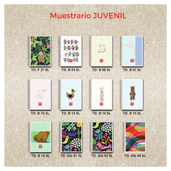 CUADERNO A5 COLECCIÓN - DISEÑOS VARIADOS - 80 HOJAS - comprar online