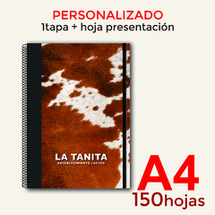 Cuaderno A4 Personalizado