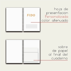CUADERNO A5 - PERSONALIZADO - 100 HOJAS - PACK 15 UNIDADES - G+U Papelería con Diseño