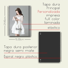 CUADERNO A5 - PERSONALIZADO - 150 HOJAS en internet