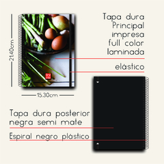 Cuaderno de Recetas A5 50 HOJAS..... el descuento se aplica al momento de la compra - comprar online