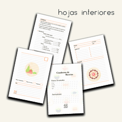 Cuaderno de Recetas A5 50 HOJAS..... el descuento se aplica al momento de la compra - G+U Papelería con Diseño