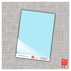 PAPEL RESMITA A4 - 25 HOJAS - COLOR CELESTE - 75 GR