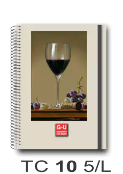 Cuaderno: Cata de Vinos A5 50 HOJAS - tienda online