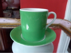 Pocillo de café de porcelana inglesa