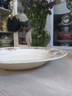 Plato hondo grande Woods Ivory England en internet