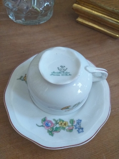 Taza de té porcelana Checoslovaca para R Eisler - Vajilla Boutique