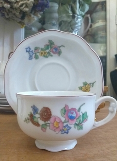 Taza de té porcelana Checoslovaca para R Eisler - comprar online