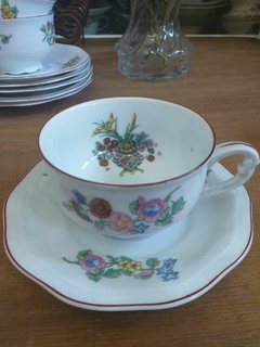Taza de té porcelana Checoslovaca para R Eisler - tienda online