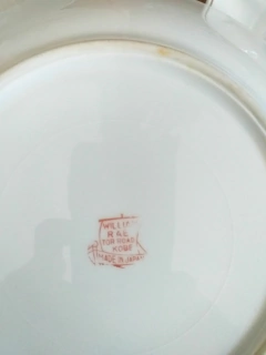 5 platos medianos hondos porcelana Japonesa - Vajilla Boutique