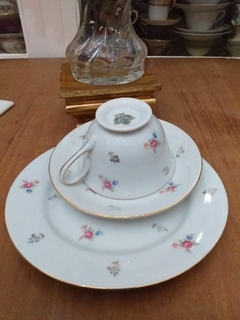 Trío de té de porcelana Tsuji - Vajilla Boutique