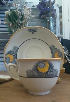 Taza de té Woods Burslem England - comprar online