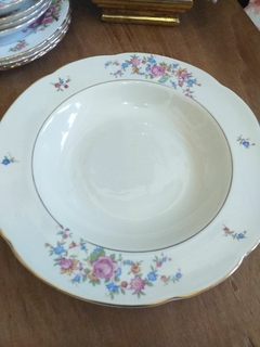 Plato hondo porcelena Gouda. Detalle (Outlet) - comprar online