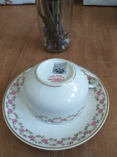 Taza de té Haviland Limoges O. Anezin - Vajilla Boutique
