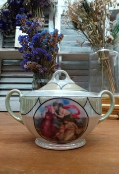 Azucarera de porcelana Checoslovaca