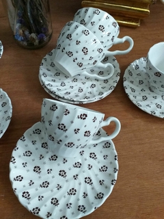 6 pocillos de café Johnson Bros England - comprar online